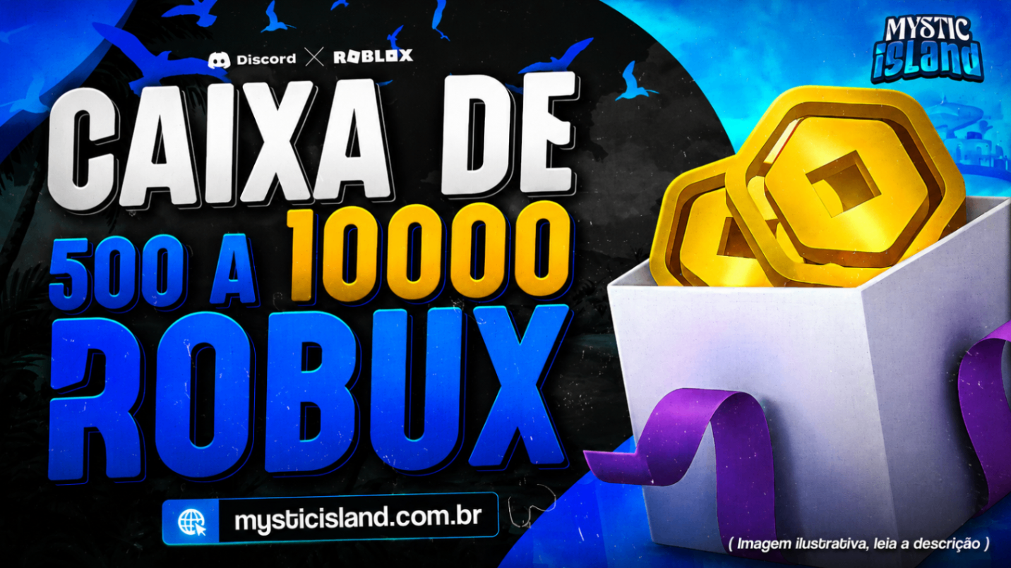 🍀 CAIXA DE 500 A 10.000 ROBUX