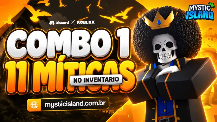 ⭐ COMBO 1 A 11 MÍTICAS NO INVENTÁRIO + ITENS MÍTICOS!