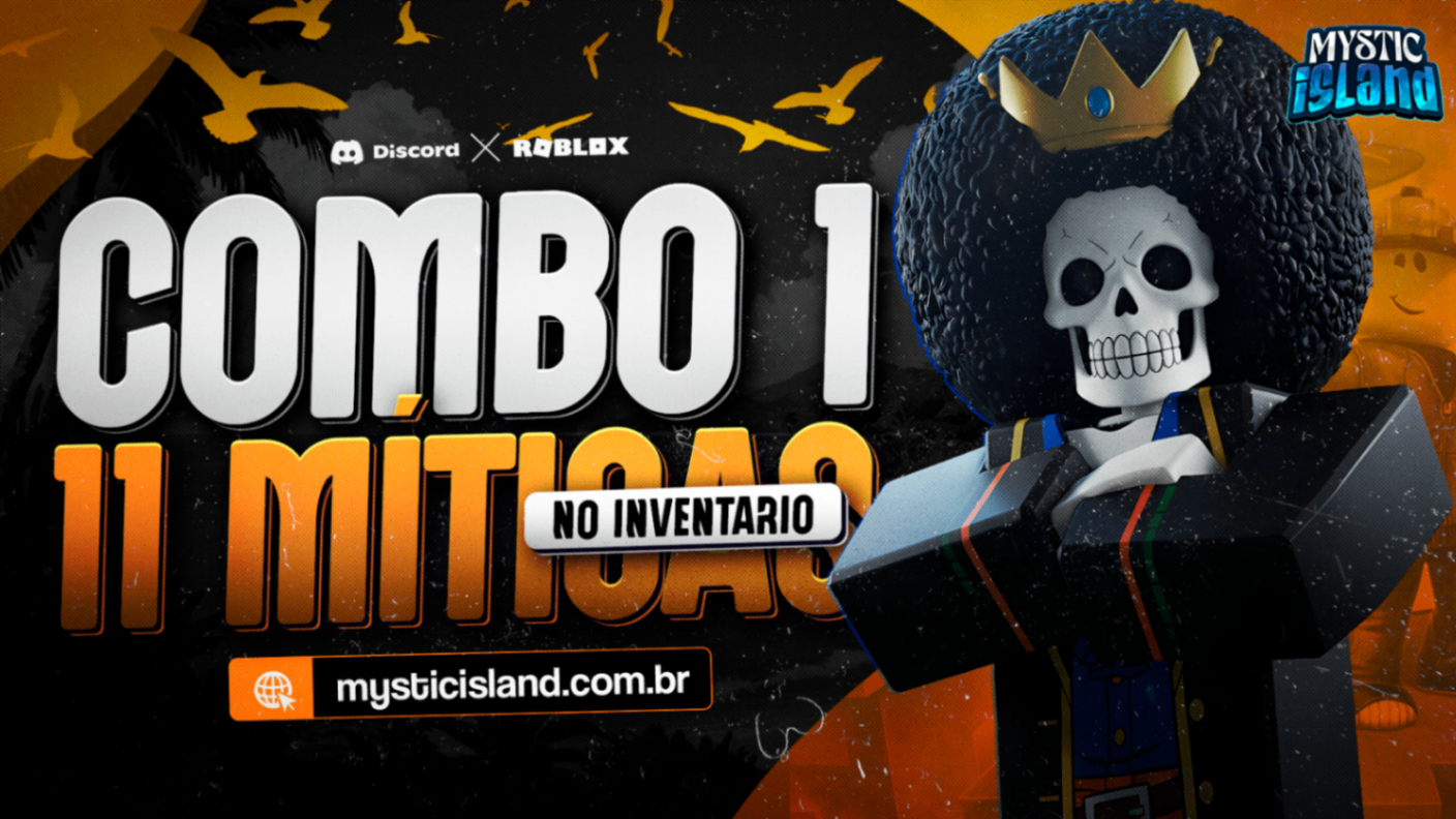 ⭐ COMBO 1 A 11 MÍTICAS NO INVENTÁRIO + ITENS MÍTICOS!
